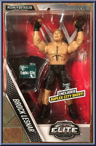 Brock Lesnar (WWE 2k17) from WWE Elite Collection - Exclusives manufactured by Mattel [Front]