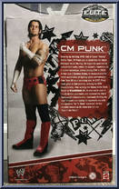 CM Punk from WWE Elite Collection - Exclusives manufactured by Mattel [Back]
