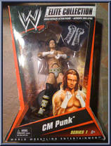 CM Punk from WWE Elite Collection - Series   1 manufactured by Mattel [Front]