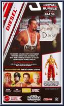 Diesel from WWE Elite Collection - Royal Rumble 2025 manufactured by Mattel [Back]
