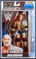 Goldberg from WWE Elite Collection - Top Picks - 2022 manufactured by Mattel [Front]