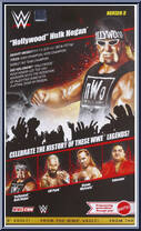 Hollywood Hulk Hogan from WWE Elite Collection - From the WWE Vault - Series 3 manufactured by Mattel [Back]