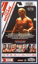 Hulk Hogan (Biting Headband) from WWE Elite Collection - Greatest Hits - 2025 manufactured by Mattel [Back]