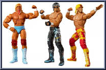 Hulk Hogan 40th Anniversary 3-Pack Action Figure