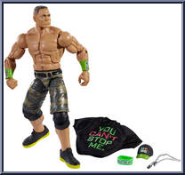 John Cena from WWE Elite Collection - Series  34 manufactured by Mattel [Loose]
