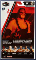 Kane from WWE Elite Collection - Series  63 manufactured by Mattel [Back]