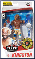 Kofi Kingston from WWE Elite Collection - Top Picks - 2021 manufactured by Mattel [Front]