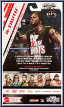 R-Truth from WWE Elite Collection - Greatest Hits - 2024 manufactured by Mattel [Back]