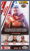 Solo Sikoa from WWE Elite Collection - Top Picks - 2025 manufactured by Mattel [Back]