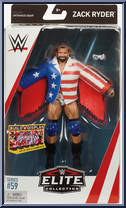 Zack Ryder from WWE Elite Collection - Series  59 manufactured by Mattel [Front]