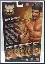 Eddie Guerrero from WWE Elite Collection - Legends - Series  6 manufactured by Mattel [Back]