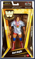 Kurt Angle from WWE Elite Collection - Legends - Series 24 manufactured by Mattel [Front]