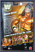 Ultimate Warrior from WWE Elite Collection - Legends - Series  4 manufactured by Mattel [Back]