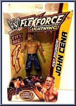 John Cena from WWE Flex Force - Lightning manufactured by Mattel [Front]