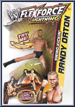 Randy Orton (Swing Kickin') from WWE Flex Force - Lightning manufactured by Mattel [Front]
