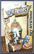 Rey Mysterio from WWE Flex Force - Lightning manufactured by Mattel [Front]