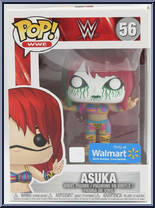 Asuka (Crying Green) from WWE - Pop! Vinyl Figures manufactured by Funko [Front]