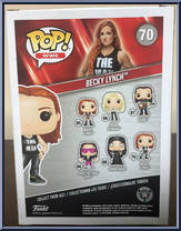Becky Lynch (The Man) from WWE - Pop! Vinyl Figures manufactured by Funko [Back]