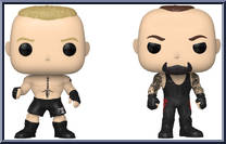 Brock Lesnar / Undertaker from WWE - Pop! Sets manufactured by Funko [Loose]