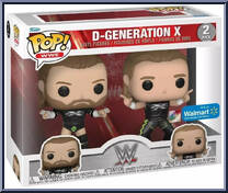 D-Generation X (Triple H / Shawn Michaels) from WWE - Pop! Sets manufactured by Funko [Front]