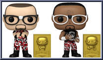 Dudley Boyz:  Bubba Ray & D-Von (2018 Hall of Fame) from WWE - Pop! Sets manufactured by Funko [Loose]