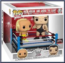 Hulk Hogan and Andre The Giant (Ring) from WWE - Pop! Sets manufactured by Funko [Front]