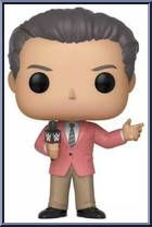 Mr. McMahon (Pink Suit) from WWE - Pop! Vinyl Figures manufactured by Funko [Loose]