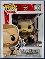 Triple H (Skull King) (No Mask) from WWE - Pop! Vinyl Figures manufactured by Funko [Front]