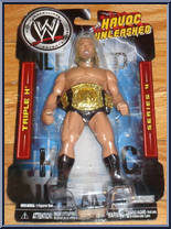 Triple H from WWE Havoc Unleashed - Series 4 manufactured by Jakks Pacific [Front]