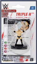 Triple H from WWE HeroClix - Basic Series manufactured by WizKids [Front]