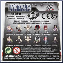 Triple H from WWE - Metals Die Cast manufactured by Jada Toys [Back]