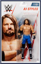 AJ Styles from WWE - Series 101 manufactured by Mattel [Front]