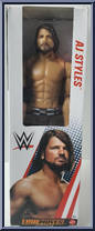 AJ Styles from WWE - True Moves manufactured by Mattel [Front]