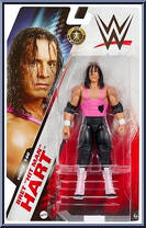 Bret "Hit Man" Hart (Black Pants) (Chase) from WWE - Series 146 manufactured by Mattel [Front]