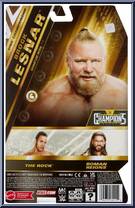 Brock Lesnar from WWE - Champions manufactured by Mattel [Back]
