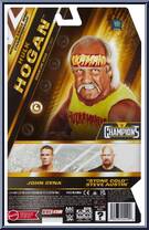 Hulk Hogan from WWE - Champions manufactured by Mattel [Back]