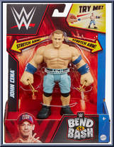 John Cena from WWE - Bend 'N Bash - Series 1 manufactured by Mattel [Front]