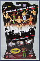 Kofi Kingston from WWE - Series   1 manufactured by Mattel [Back]