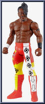 Kofi Kingston from WWE - Series  94 manufactured by Mattel [Loose]