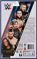 Naomi from WWE - Series  84 manufactured by Mattel [Back]