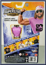 Macho Man Randy Savage from WWE - Superstar Entrances manufactured by Mattel [Back]