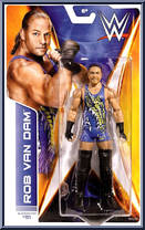 Rob Van Dam from WWE - Series  43 manufactured by Mattel [Front]