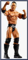 Rock from WWE - Series 100 manufactured by Mattel [Loose]