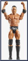Rock from WWE - Series 100 manufactured by Mattel [Loose]