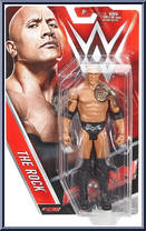 Rock from WWE - Series  65 manufactured by Mattel [Front]