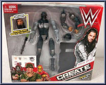 Roman Reigns from WWE - Create a Superstar manufactured by Mattel [Front]
