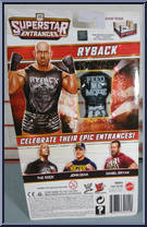 Ryback from WWE - Superstar Entrances manufactured by Mattel [Back]
