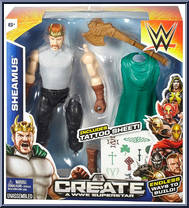 Sheamus from WWE - Create a Superstar manufactured by Mattel [Front]