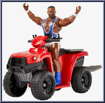 Slam N' Spin ATV (with Big E) Action Figure