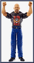 Stone Cold Steve Austin from WWE - Series 133 manufactured by Mattel [Loose]